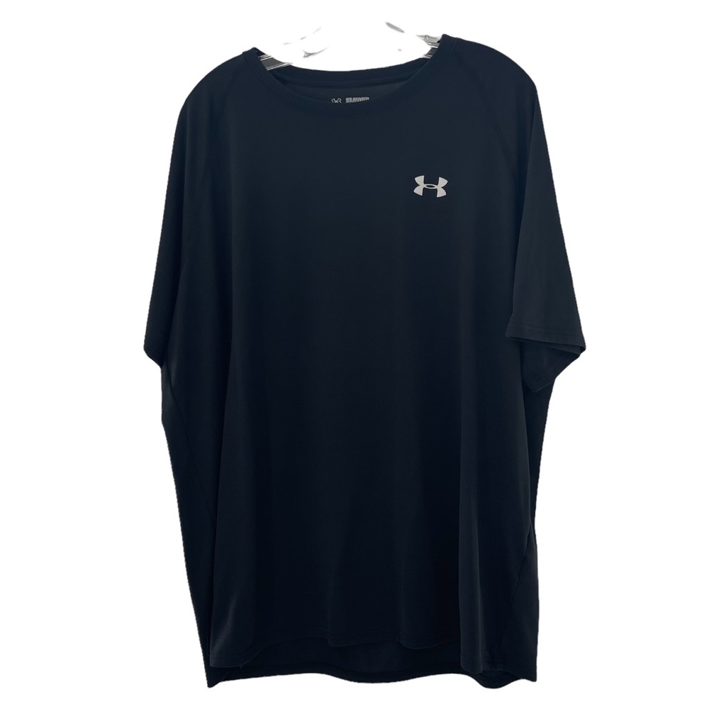 Under Armour Loose Heat Gear Activewear Shirt Black Size 2X